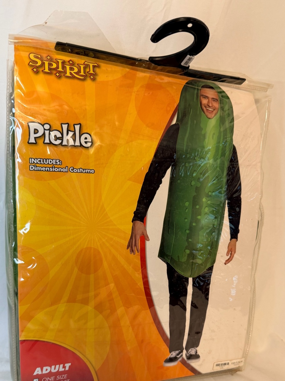 Spirit PICKLE Halloween Costume Food Costume - Adult One Size Fits Most